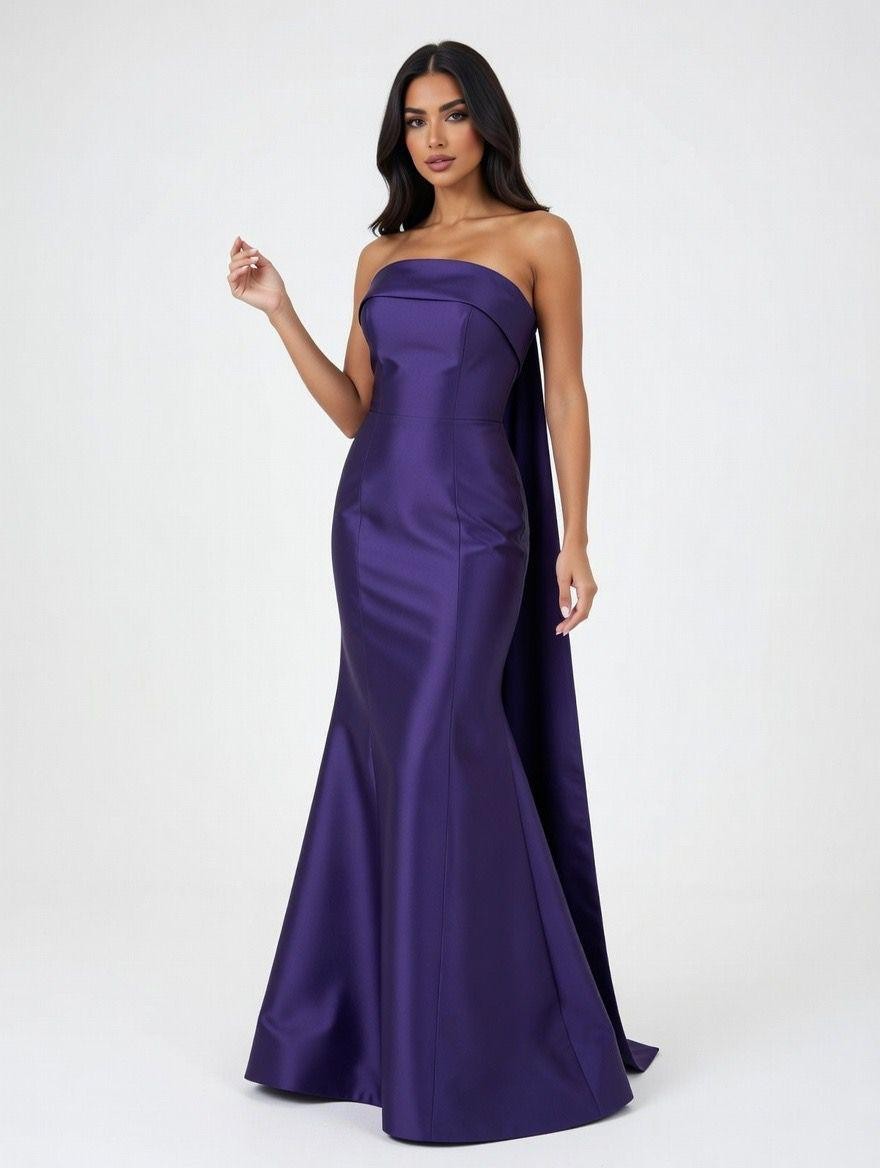 فستان الفراشة شقرات بنفسجي